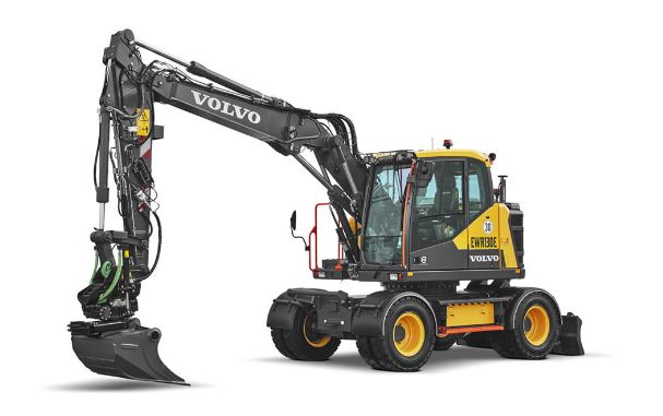 Gravemaskin hjul diesel 13,1-16,0 tonn